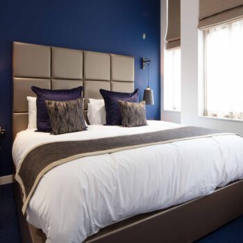 Luxury bedrooms in OSiT Monument's office