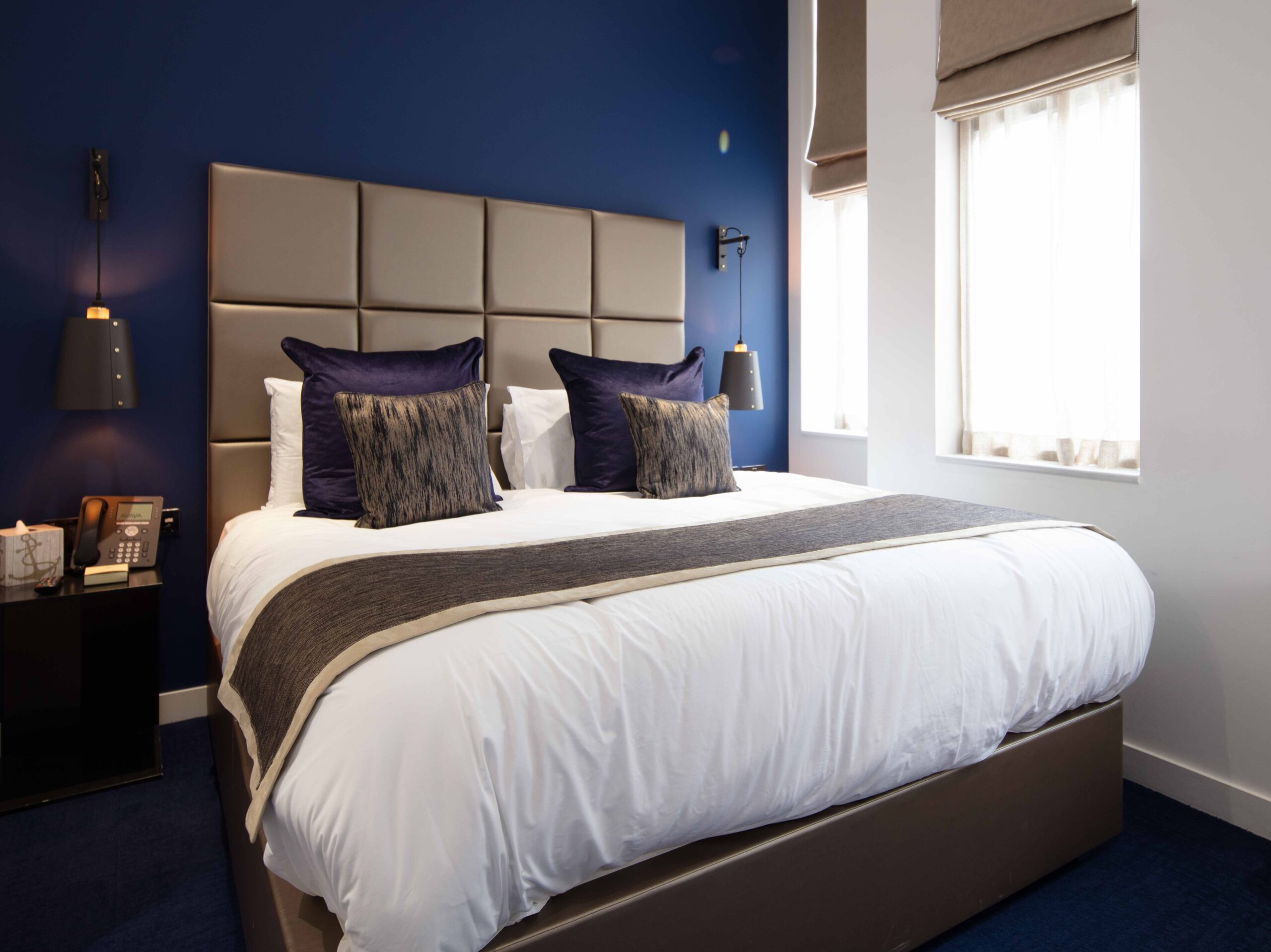 Luxury bedrooms in OSiT Monument's office