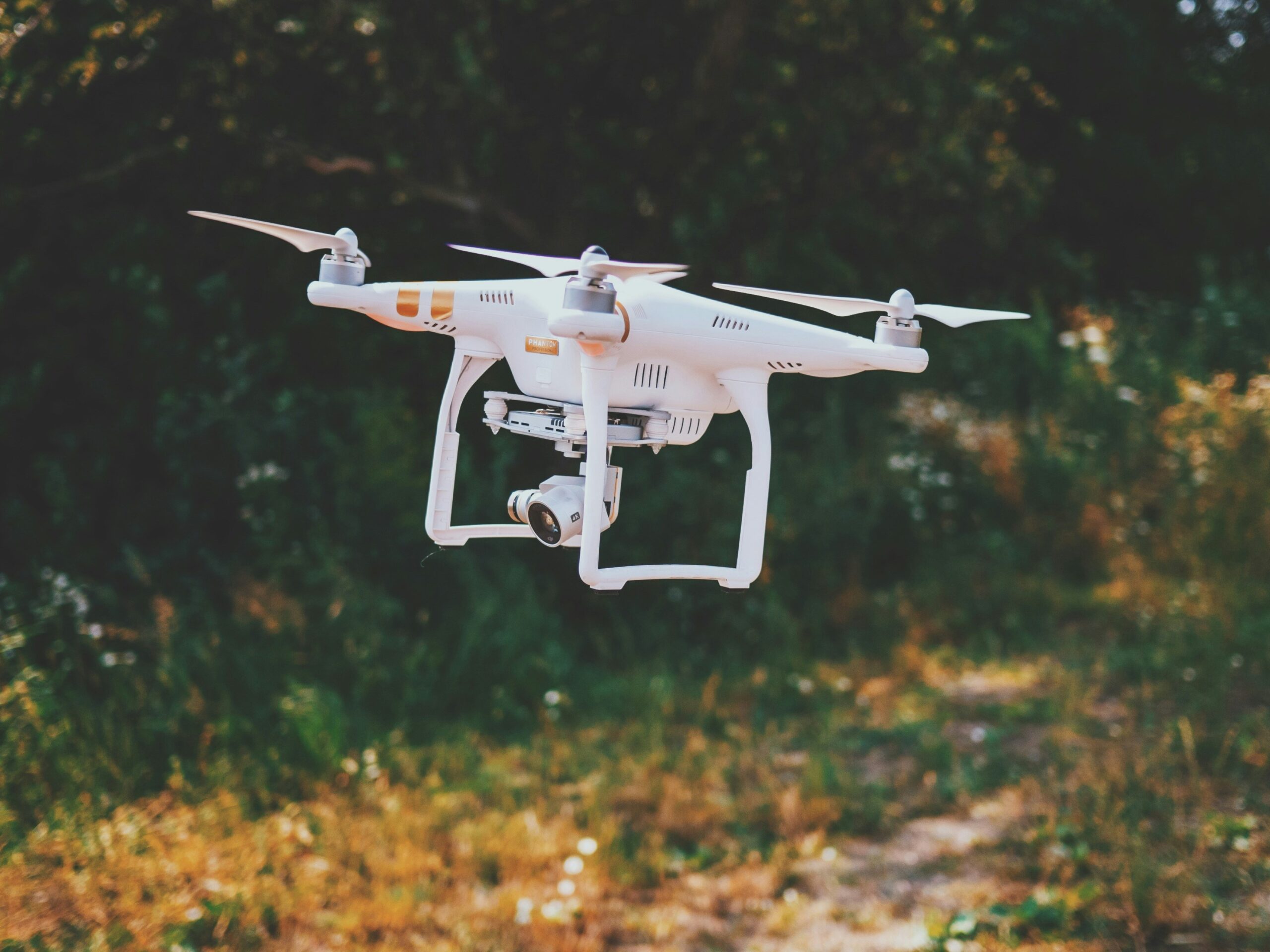 Drone in flight