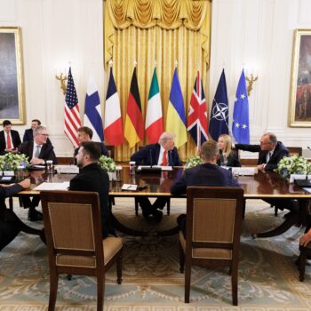Coalition of the Willing meeting at the White House