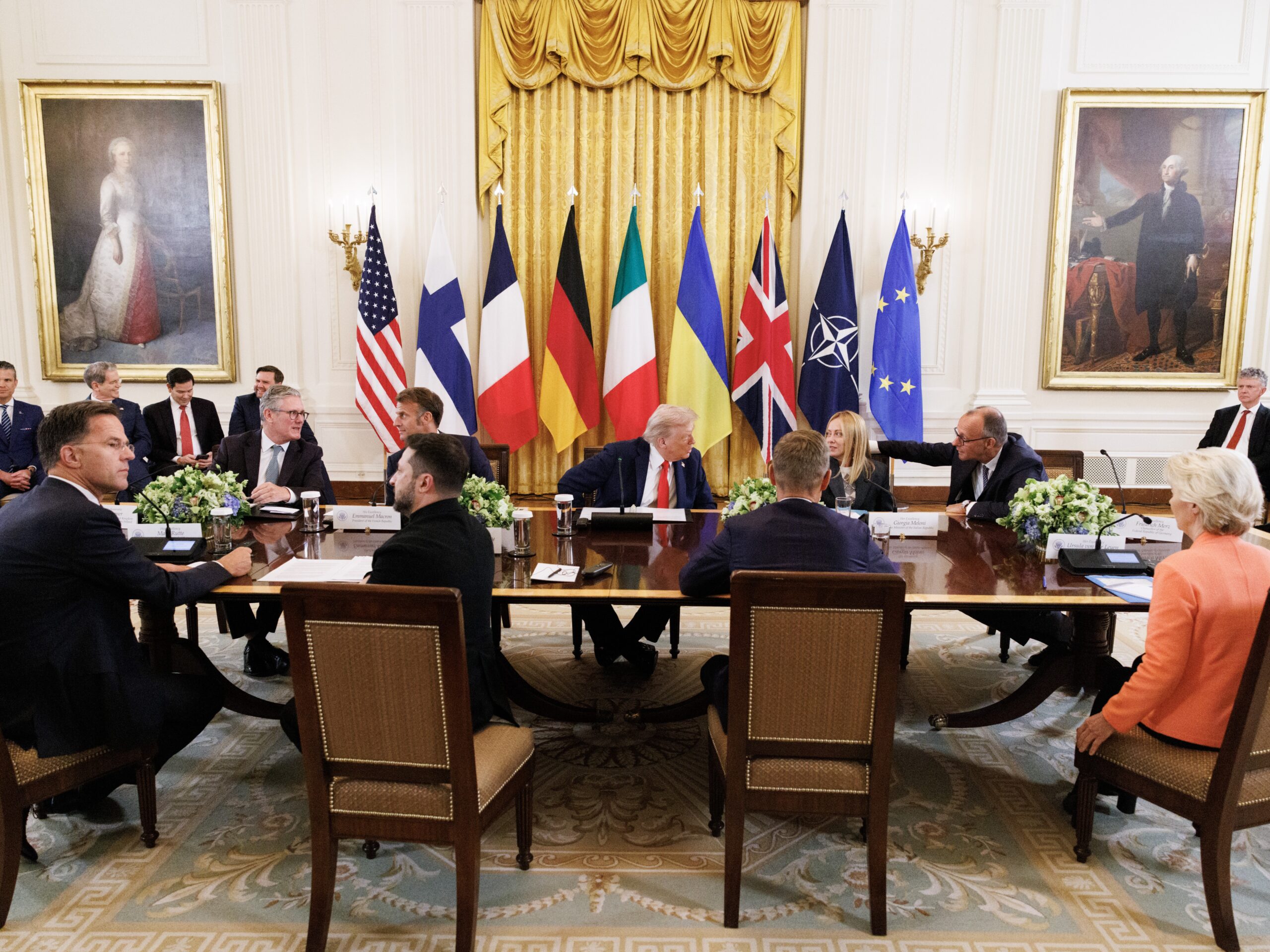 Coalition of the Willing meeting at the White House