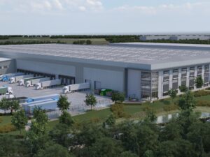 Grade-A logistics hub Greenbox Thirsk in Yorkshire