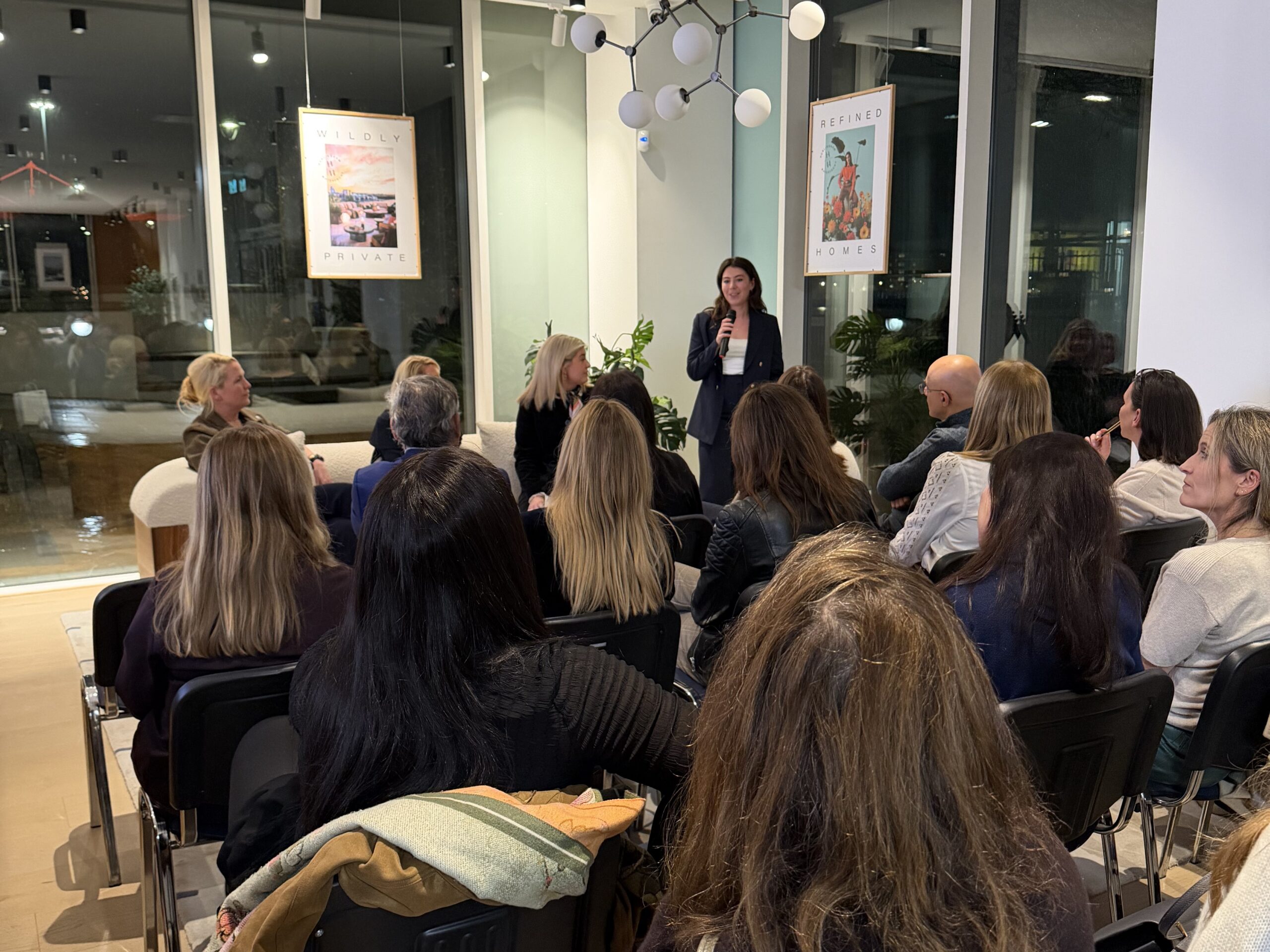 Dura Society talk at Hurlingham Waterfront Marketing Suite