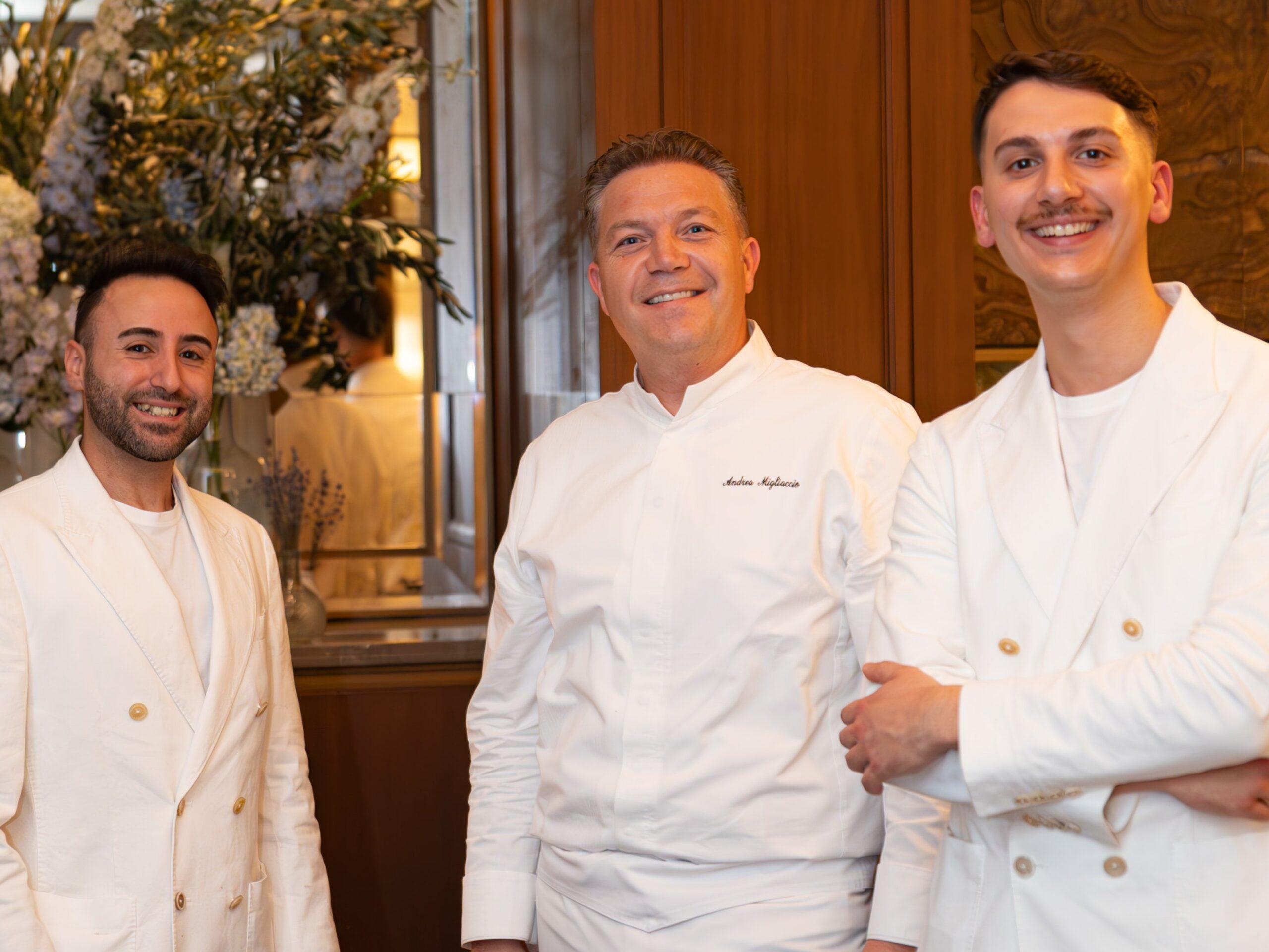 Chefs from L’Olivo, Jumeirah Capri Palace’s two-Michelin-starred restaurant
